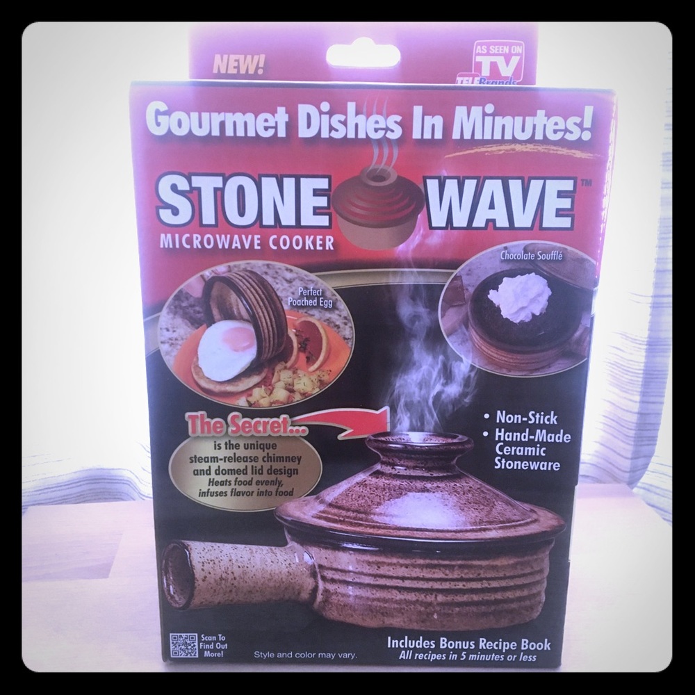 Microwave Stone Wave Gourmet Dishes in Minutes
